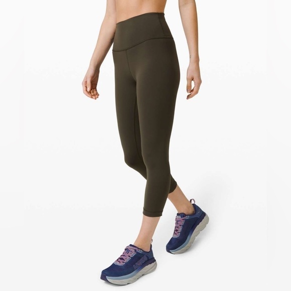 Lululemon Wunder Train High-Rise Crop 21"
Dark Olive - Picture 2 of 8